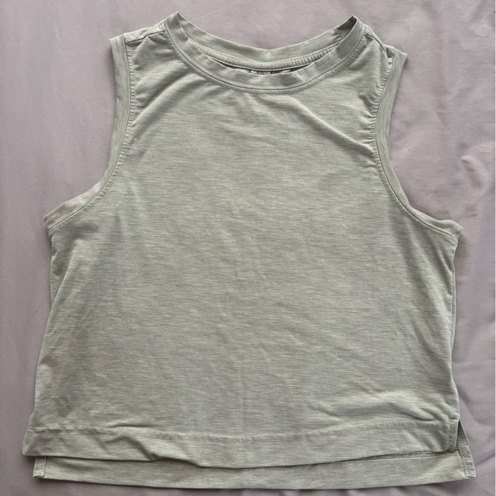 all in motion Light Sage Sleeveless Tank Top